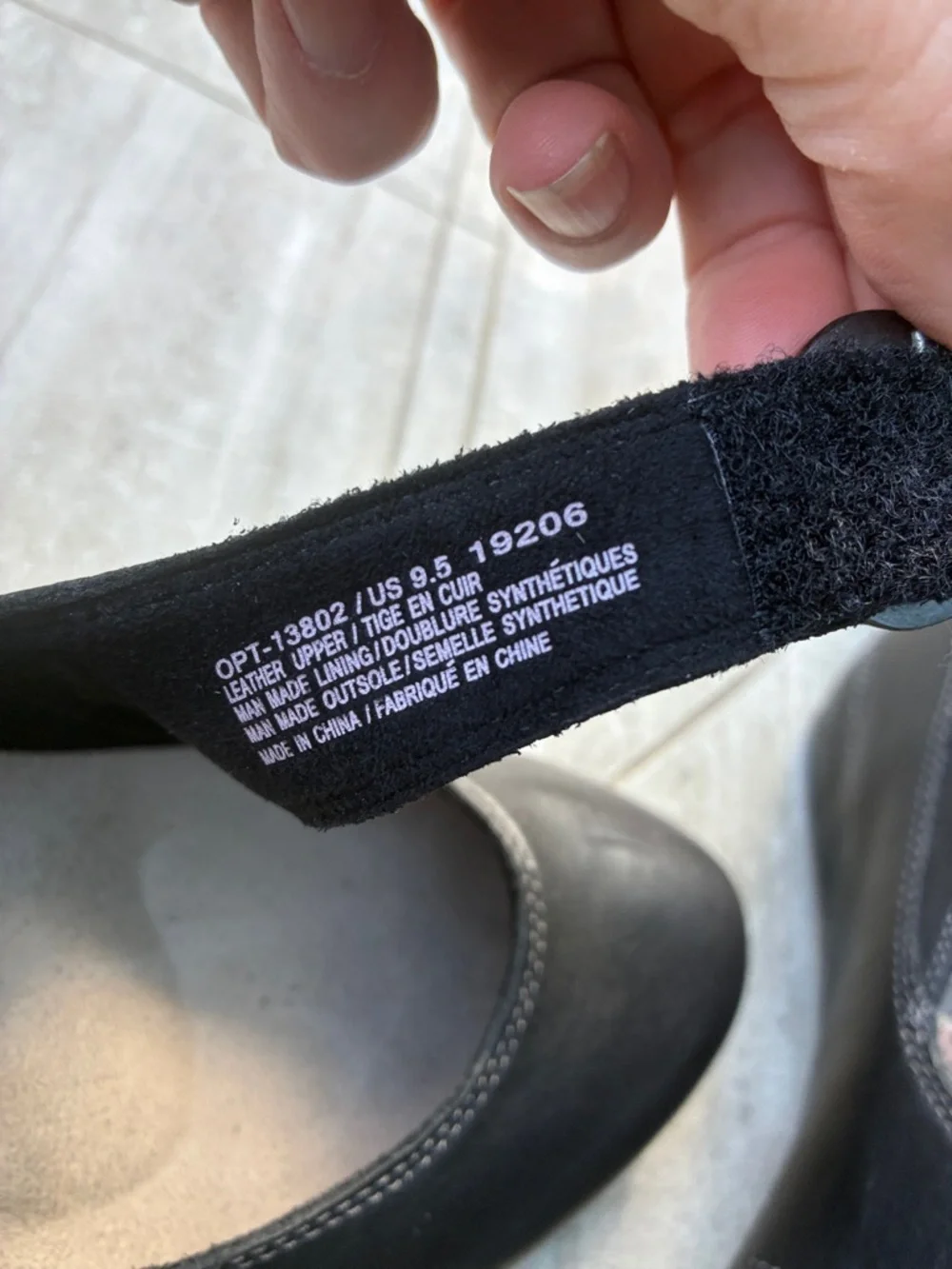 Beautiful black low wedge Mary Jane women’s shoe size 9.5